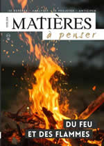- Revue Matière à penser n°4 : Du feu et des flammes Librairie Eklectic