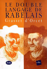 GRASSET D´ORCET Le double langage de Rabelais Librairie Eklectic