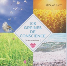 ON EARTH Alma 108 graines de conscience. Cartes d´éveil (Coffret : 112 cartes et un livre couleur) Librairie Eklectic