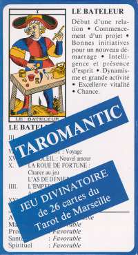- Taromantic - 26 cartes du Tarot de Marseille Librairie Eklectic