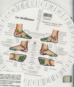 TURGEON Madeleine Révélateur : pieds (Le). Roue de réflexologie plantaire Librairie Eklectic