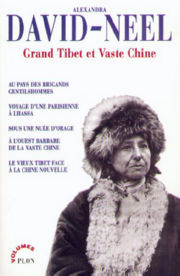 DAVID-NEEL Alexandra Grand Tibet et Vaste Chine. Volume comprenant 4 livres Librairie Eklectic