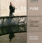 ZURMUHLE Jurg fuyuzui Pure. Traditional Music for solo shakuhachi - CD Librairie Eklectic