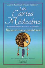 SAMS Jamie & CARSON David Les Cartes Médecine. Découvrir son animal-totem (coffret livre + jeu)  Librairie Eklectic