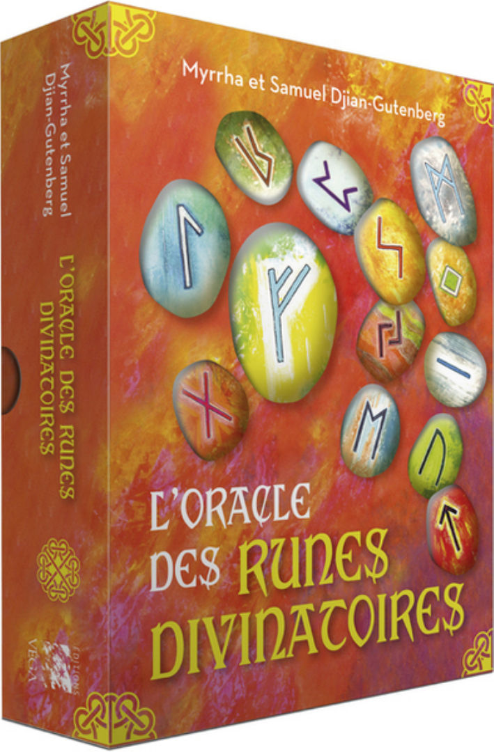 MYRRHA & DJIAN GUTENBERG Samuel Oracle des runes divinatoires - coffret de cartes Librairie Eklectic