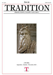Collectif Revue Vers la Tradition n°173 : septembre-octobre-novembre 2023 Librairie Eklectic