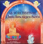FARGEOT Denis et Véronique Voix tibétaine (La). Chants harmoniques sacrés - CD de musique thérapeutique Librairie Eklectic