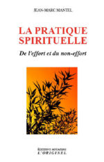 MANTEL Jean-Marc Dr La pratique spirituelle. De l´effort et du non-effort Librairie Eklectic