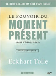 TOLLE Eckhart Le Pouvoir du moment présent - Livre Audio CD MP3 Librairie Eklectic