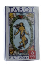 - Rider Waite Tarot - 78 cartes - version de poche - Blue Edition - livret en anglais Librairie Eklectic