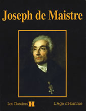 Collectif Joseph de Maistre - Dossier H Librairie Eklectic