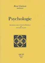 GUENON René Psychologie Librairie Eklectic
