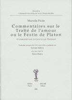 FICIN Marcile Commentaires sur le Traité de l´amour ou le Festin de Platon Librairie Eklectic
