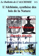 Collectif Bulletin de l´Alchimie (Le) - n°3 : Alchimie, synthèse des lois de la nature Librairie Eklectic