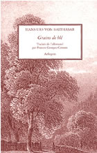 BALTHASAR Hans Urs von Grains de blé I Librairie Eklectic