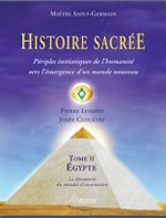 MAITRE SAINT GERMAIN DVD d´accompagnement - Histoire sacrée, tome II : Égypte  Librairie Eklectic