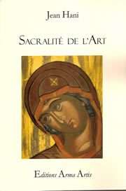 HANI Jean Sacralité de l´Art Librairie Eklectic