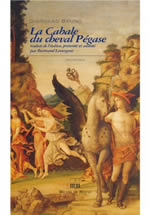 BRUNO Giordano Cabale du cheval pégasien - Teduit, présenté et annoté par B. Levergeois Librairie Eklectic