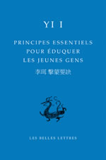 Yi I Yulgok Principes essentiels pour éduquer les jeunes gens (Kyŏngmong yogyŏl) Librairie Eklectic