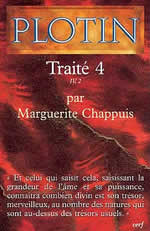 PLOTIN Traité 4 - IV,2 (Introduction, traduction commentaire et notes par Marguerite Chappuis) Librairie Eklectic