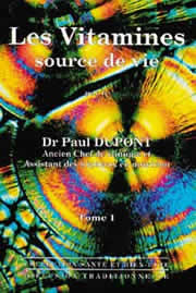 DUPONT Paul Dr Vitamines, source de vie (Les) Librairie Eklectic