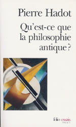 HADOT Pierre Qu´est-ce que la philosophie antique ? Librairie Eklectic