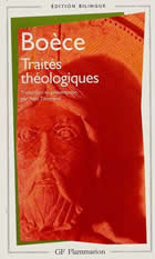 BOECE TraitÃ©s thÃ©ologiques - Ã©dition bilingue (VIe s.) Librairie Eklectic