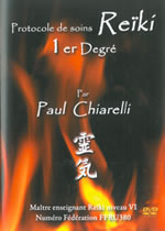 CHIARELLI Paul Protocole de soins Reiki - 1er degré - DVD Librairie Eklectic