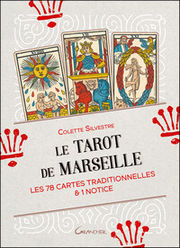 SILVESTRE Colette Le Tarot de Marseille - Les 78 cartes traditionnelles & 1 notice - Coffret
 Librairie Eklectic
