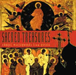 Choeur d´une cathédrale russe Sacred Treasures vol. 1 - Choral Masterworks from Russia - Chants orthodoxes - CD Librairie Eklectic