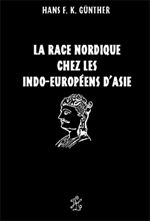 GÜNTHER Hans F.K. La Race nordique chez les indo-européens d´Asie Librairie Eklectic