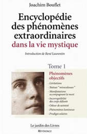 BOUFLET Joachim Encyclopédie des phénomènes extraordinaires dans la vie mystique - Tome 1 Librairie Eklectic