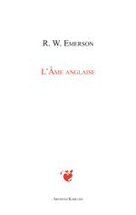 EMERSON Ralph Waldo Ã‚me anglaise (LÂ´) Librairie Eklectic