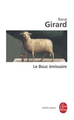 GIRARD René Le Bouc émissaire Librairie Eklectic
