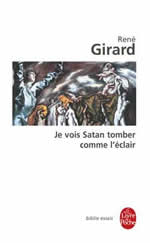 GIRARD René Je vois Satan tomber comme l´éclair Librairie Eklectic