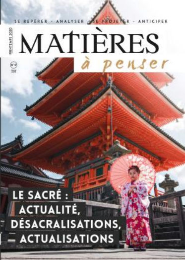Collectif Matières à Penser n°17 : Le Sacré. Actualité, Désacralisations, Actualisations Librairie Eklectic