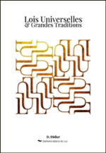 DIDIER D. Lois Universelles & Grandes Traditions Librairie Eklectic