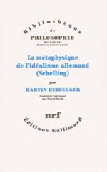 HEIDEGGER Martin La mÃ©taphysique de lÂ´idÃ©alisme allemand (Schelling) Librairie Eklectic