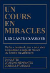 Collectif Les Cartes sagesse d´Un Cours en miracles - Coffret Librairie Eklectic
