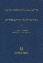 RIJNBERK Gérard van Martines de Pasqually Librairie Eklectic