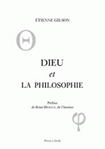 GILSON Etienne Dieu et la philosophie  Librairie Eklectic