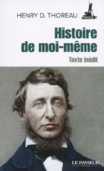 THOREAU Henry David Histoire de moi-même - Texte inédit Librairie Eklectic