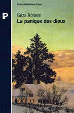 ROHEIM Géza Panique des dieux (La) Librairie Eklectic