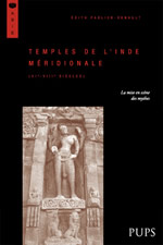 PARLIER RENAULT Edith Temples de l´Inde méridionale (VIe-VIIIe siècles). La mise en scène des mythes Librairie Eklectic