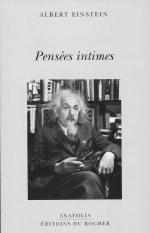 EINSTEIN Albert Pensées intimes  Librairie Eklectic