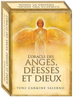 SALERNO Toni Carmine Cartes l´oracle des Anges, Déesses et Dieux. (45 cartes) Librairie Eklectic