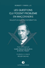 INMAN Herbert F. Les questions qui posent problème en Franc-Maçonnerie Librairie Eklectic