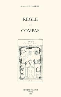 BEDARRIDE Armand Règle et compas  Librairie Eklectic