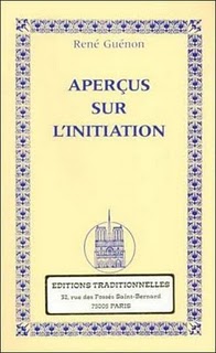 GUENON René Aperçus sur l´Initiation Librairie Eklectic
