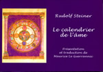 STEINER Rudolf & LE GUERRANNIC Maurice (trad) Le calendrier de l´âme (bilingue - format à l´italienne) Librairie Eklectic